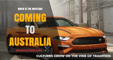 Mustang's Arrival in Australia: Timeline and Expectations