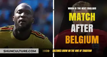 England's Upcoming Clash: When Do They Face Belgium Next?