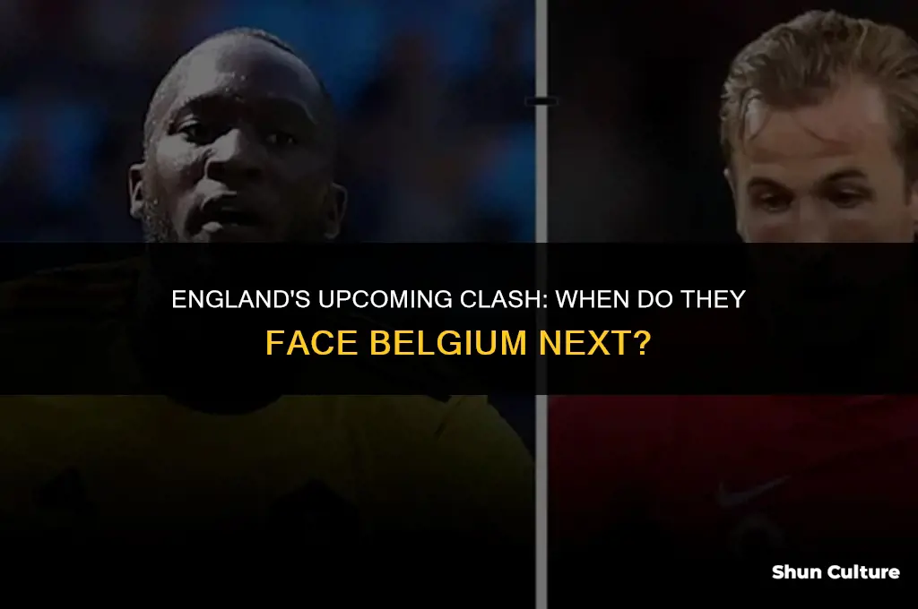 when is the next england match after belgium