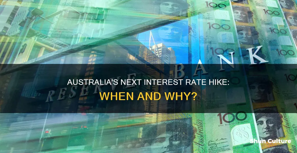 when is the next interest rate hike australia