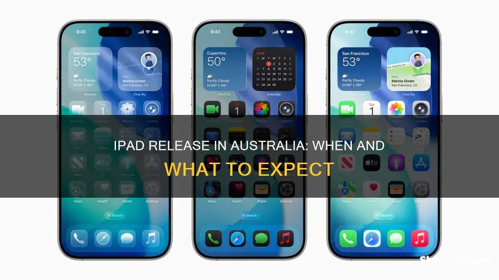 when is the next ipad coming out in australia