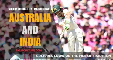 India-Australia Test Series: When's the Next Match?