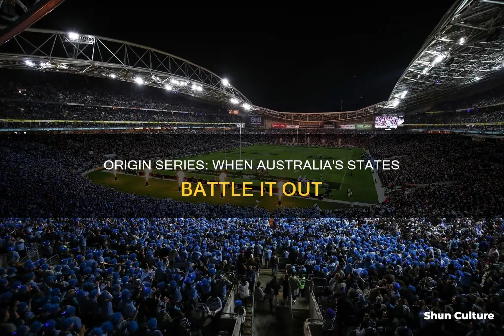 when is the state of origin in australia