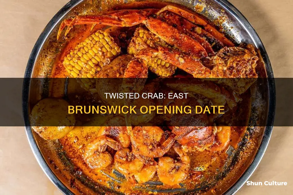 when is the twisted crab opening in east brunswick