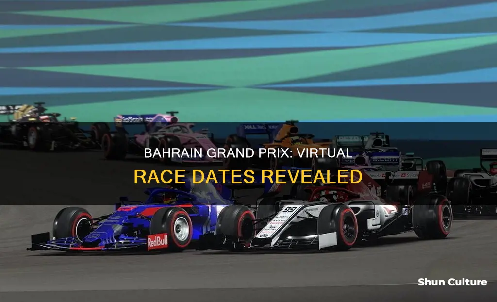 when is the virtual bahrain grand prix