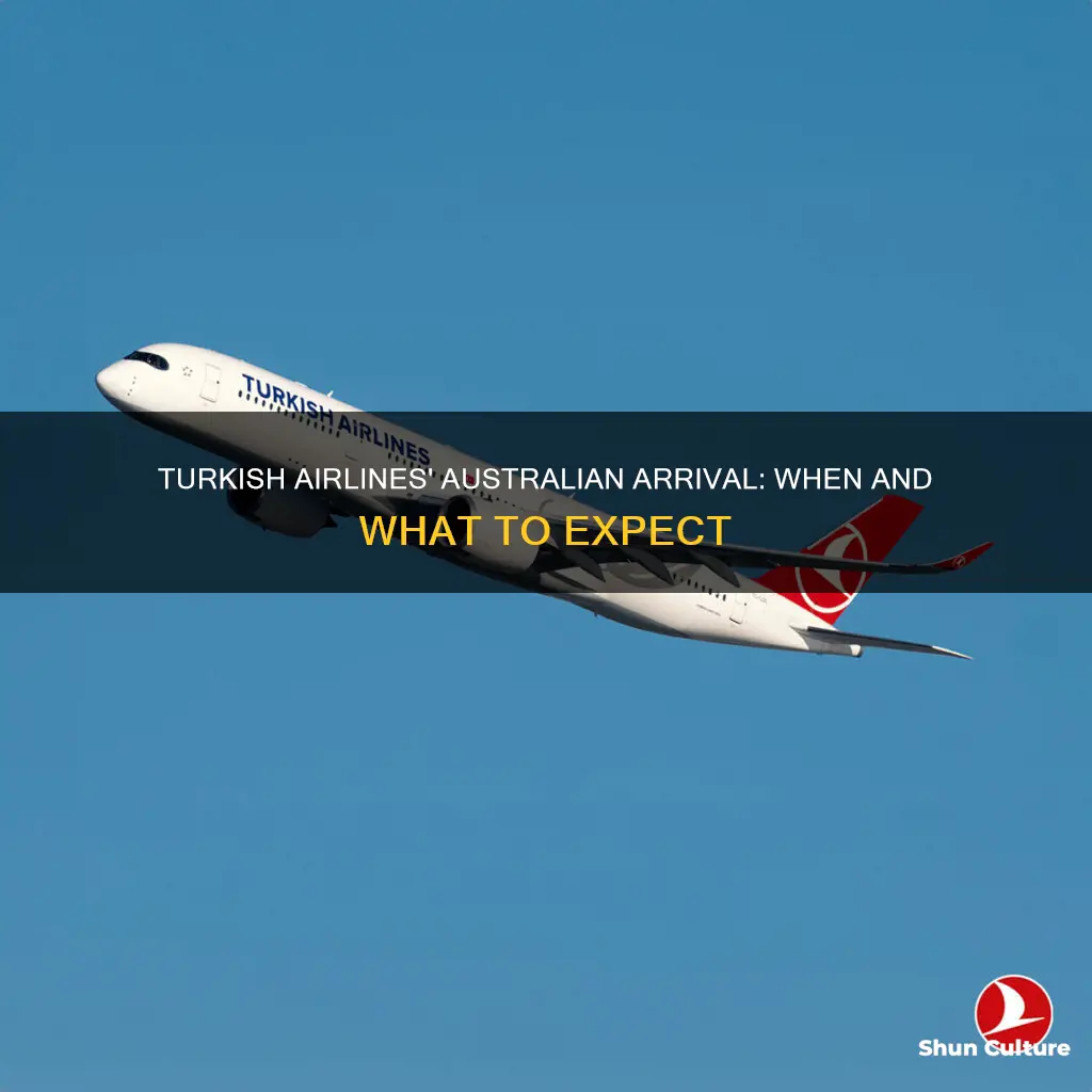when is turkish airlines coming to australia