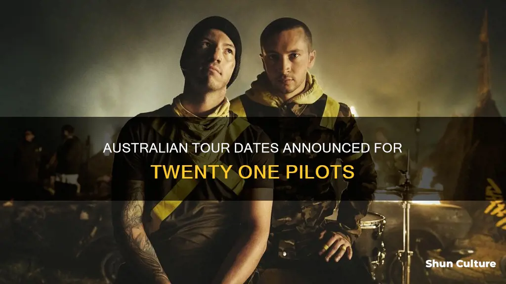 when is twenty one pilots coming to australia