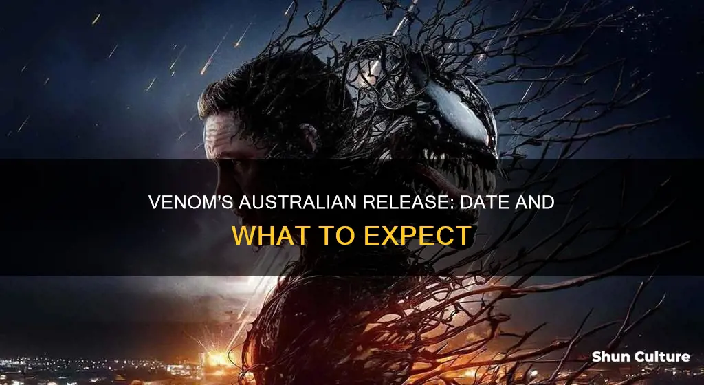 when is venom coming out in australia