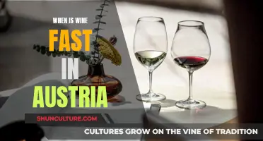 Wine Fast in Austria: When to Expect It