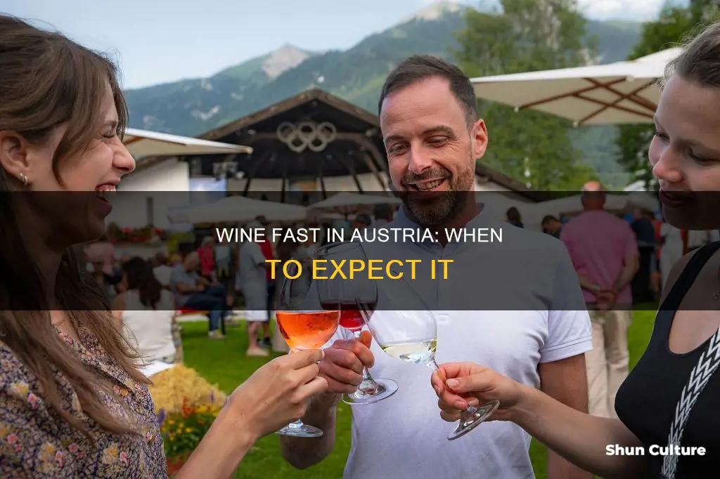 when is wine fast in austria