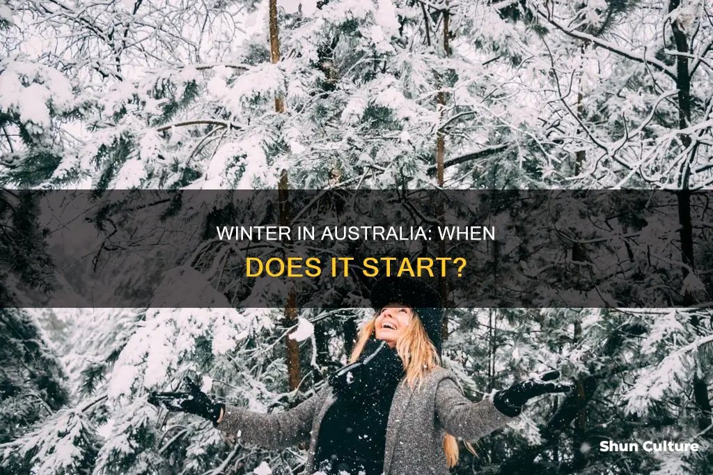 when is winter coming australia