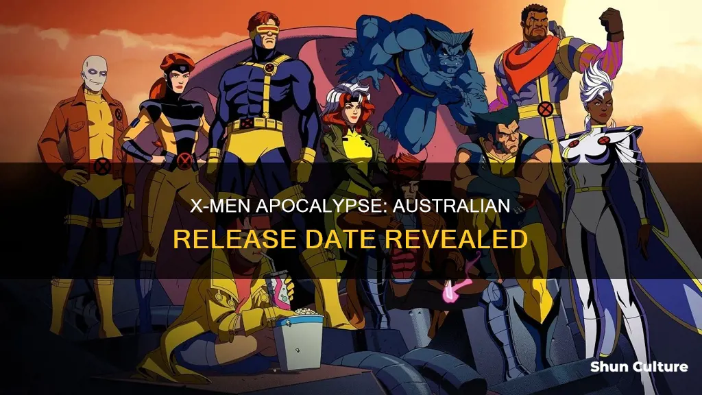 when is x men apocalypse coming out in australia