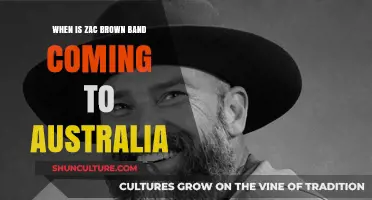 Zac Brown Band's Australian Tour Dates Revealed