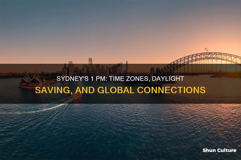 when it is 1pm in sydney australia