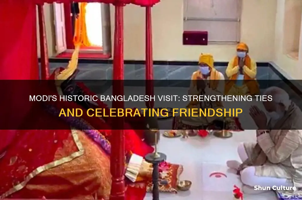 when modi visited bangladesh