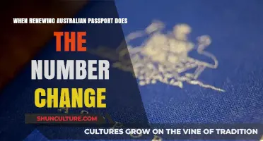 Does Your Australian Passport Number Change When Renewed?