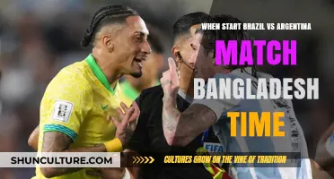 Brazil vs Argentina Match Kick-Off Time in Bangladesh Revealed