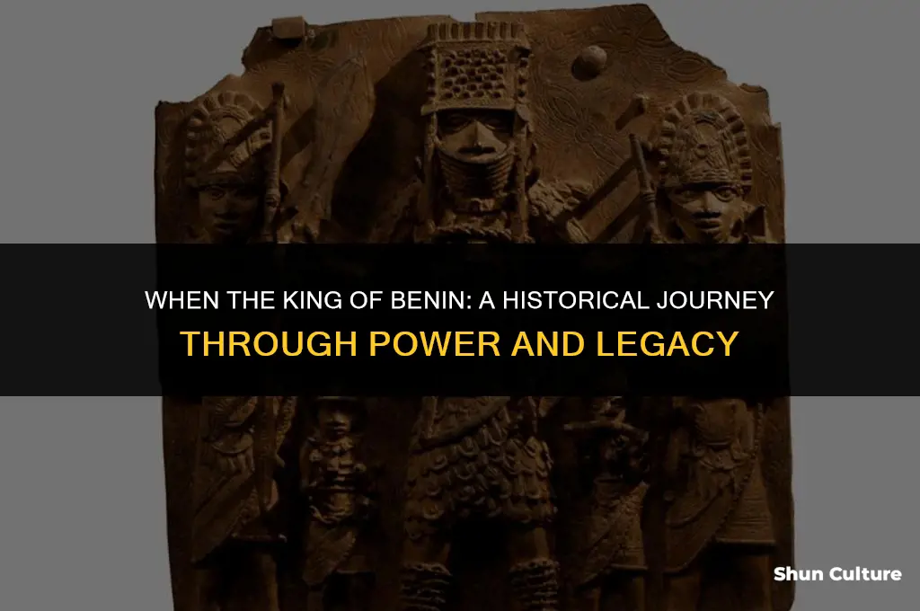 when the king of benin