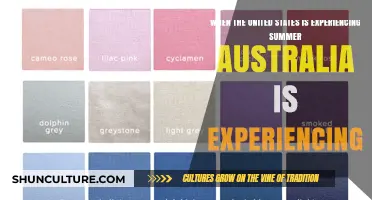 Summer in the US, Winter Down Under