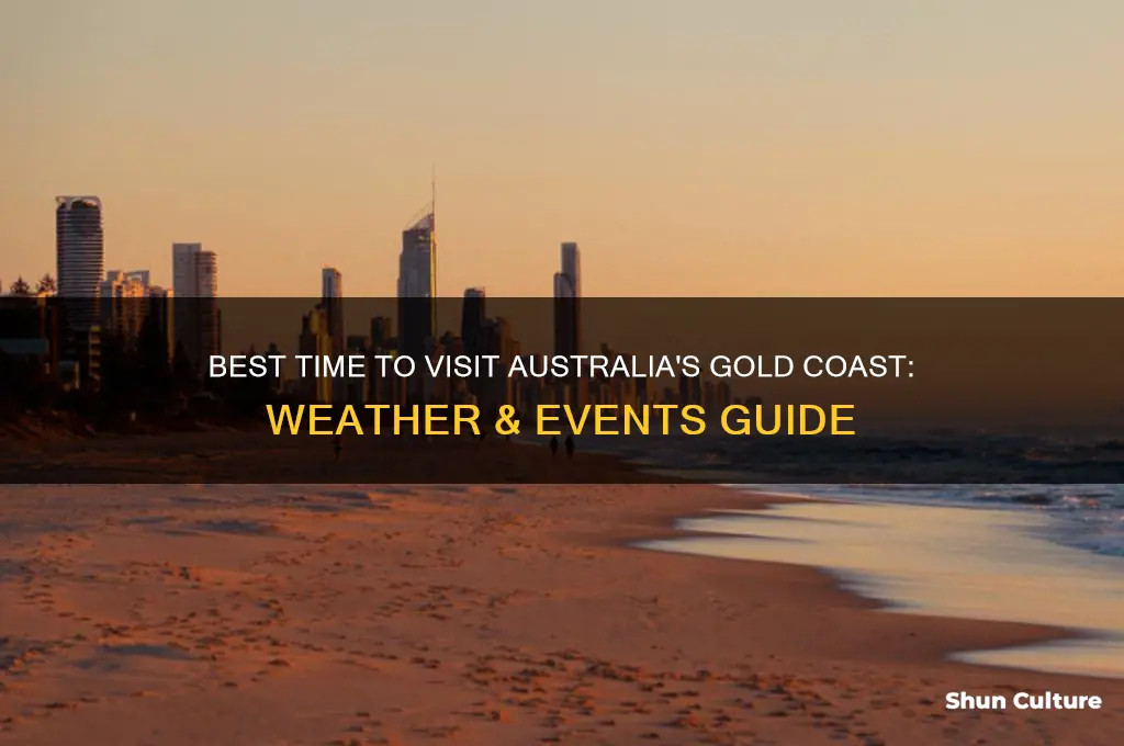 when to go to australia gold coast