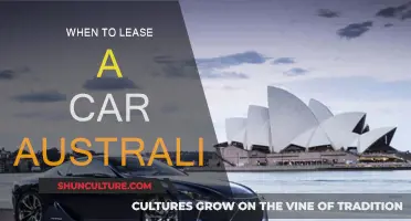 Leasing a Car: When is the Right Time for Australians?