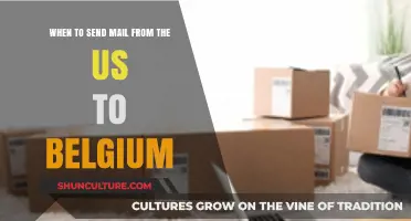 Best Time to Send Mail from the US to Belgium: A Comprehensive Guide