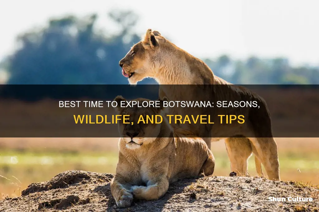 when to travel to botswana