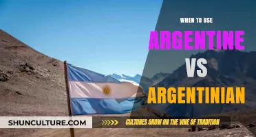Exploring the Nuances: When to Use Argentine vs Argentinian