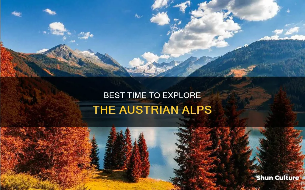 when to visit austrian alps