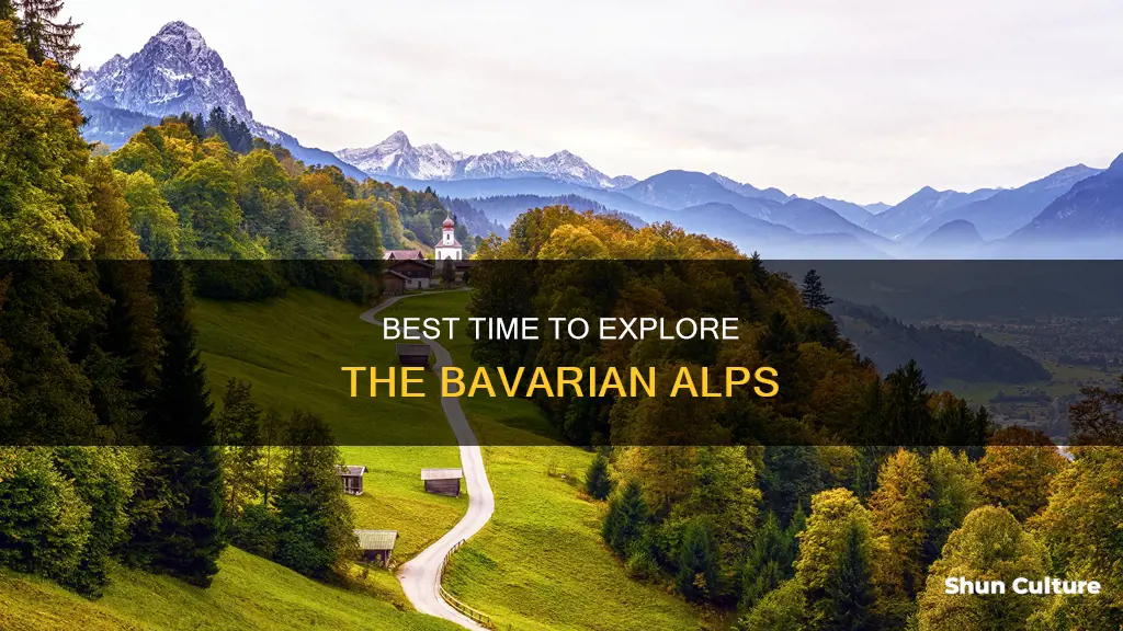 when to visit bavarian alps