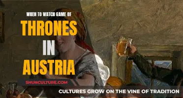 Game of Thrones Viewing in Austria: When to Watch