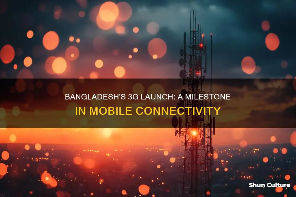 when was 3g launched in bangladesh
