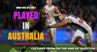 The Origins of AFL: Australia's First Game Date Revealed