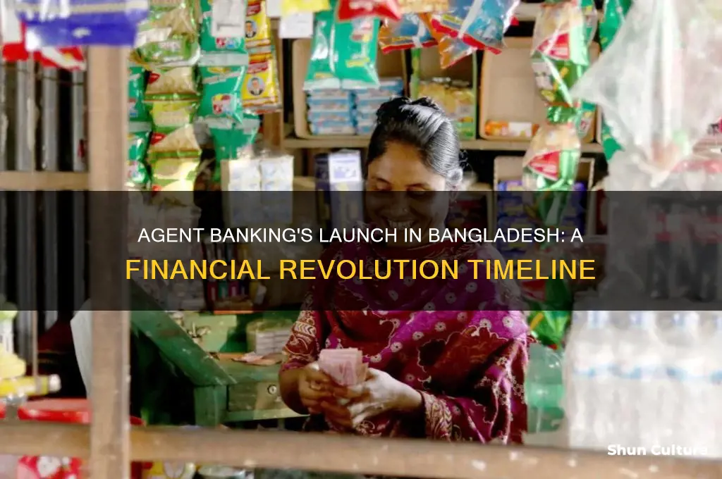 when was agent banking rolled out in bangladesh