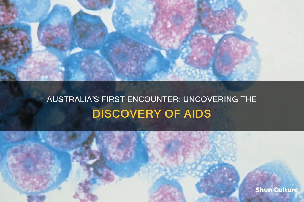 when was aids first discovered in australia