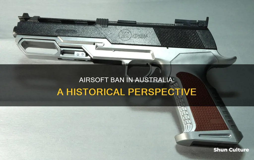 when was airsoft banned in australia