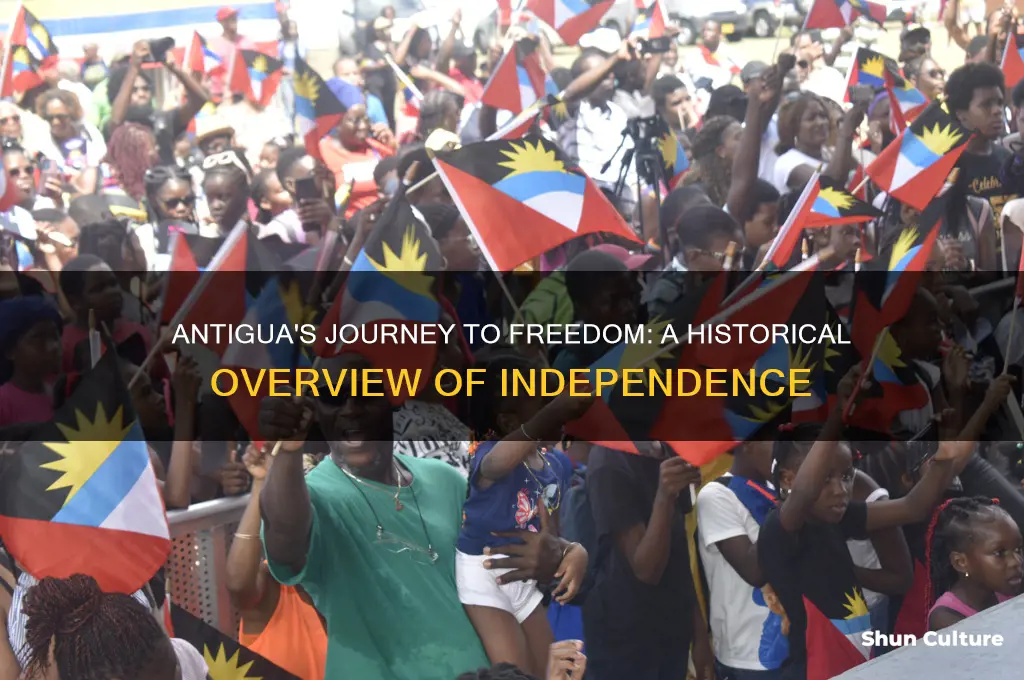 when was antigua free