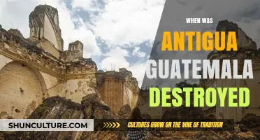 The Devastation of Antigua Guatemala: A Historical Earthquake's Impact