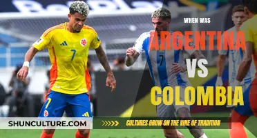 Argentina vs Colombia: A Historic Match in Review