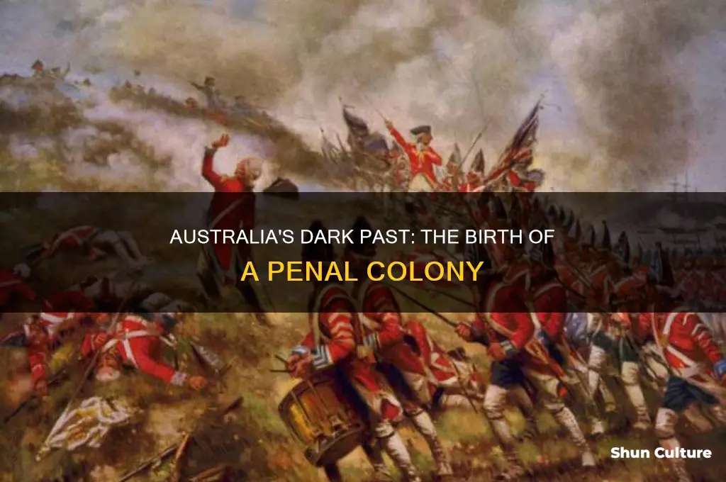when was australia first a penal colony