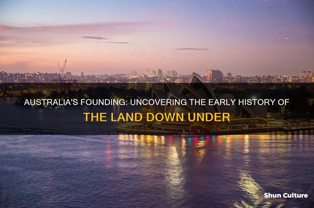 when was australia first founded