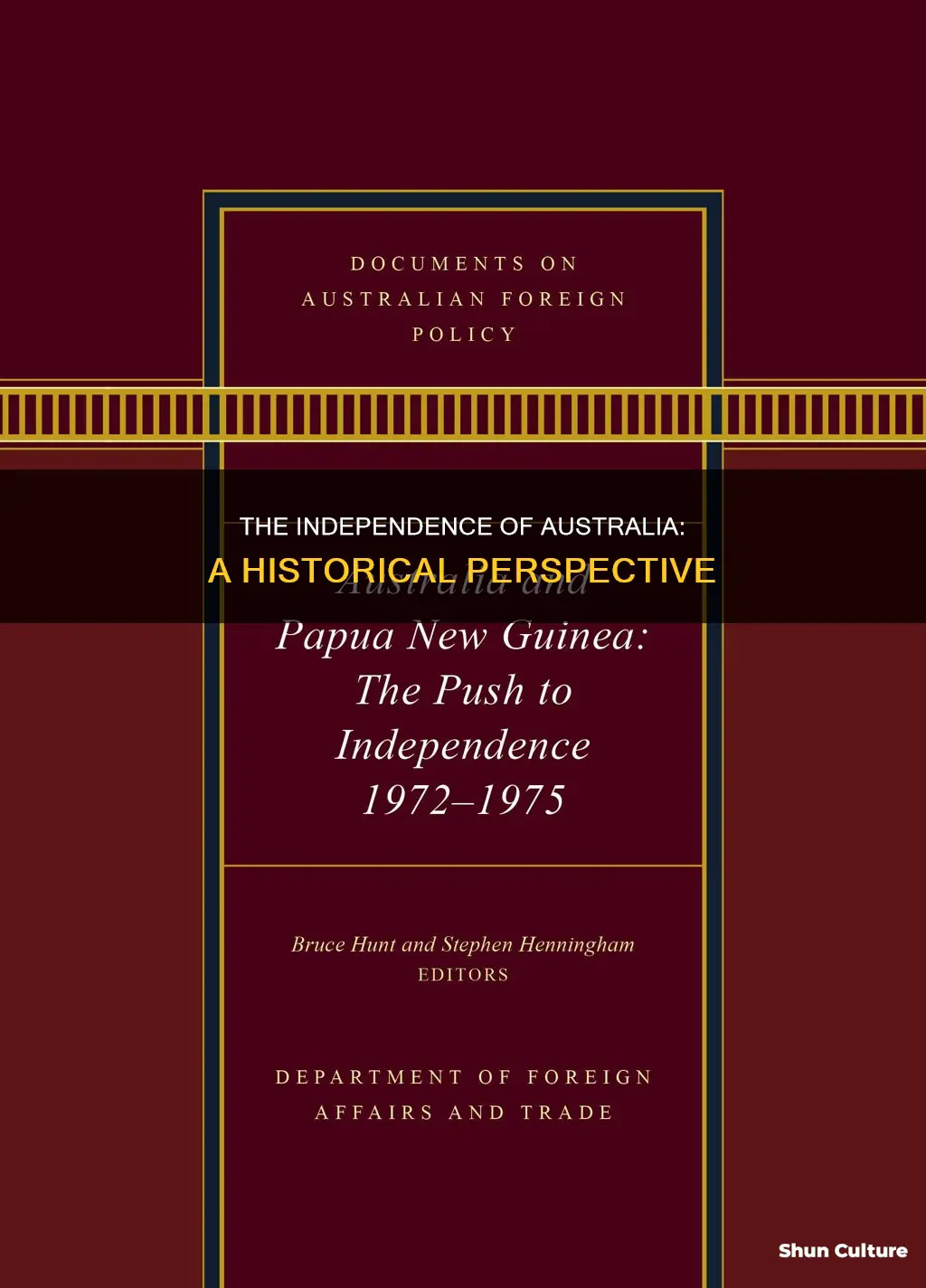 when was australia made independent