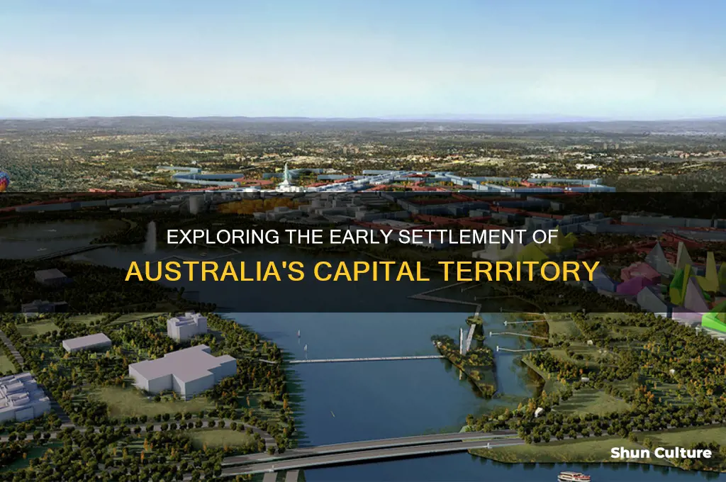 when was australian capital territory first settled