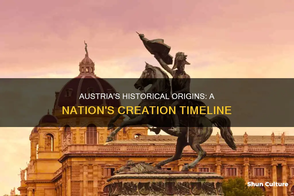 when was austria created