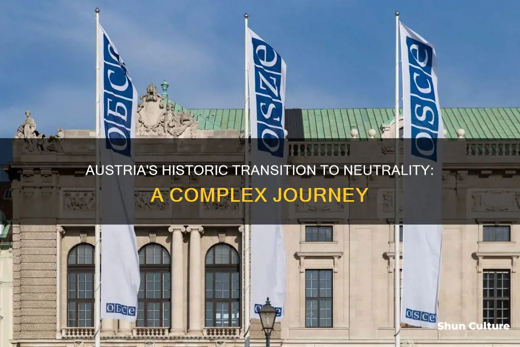 when was austria established as a neutral state