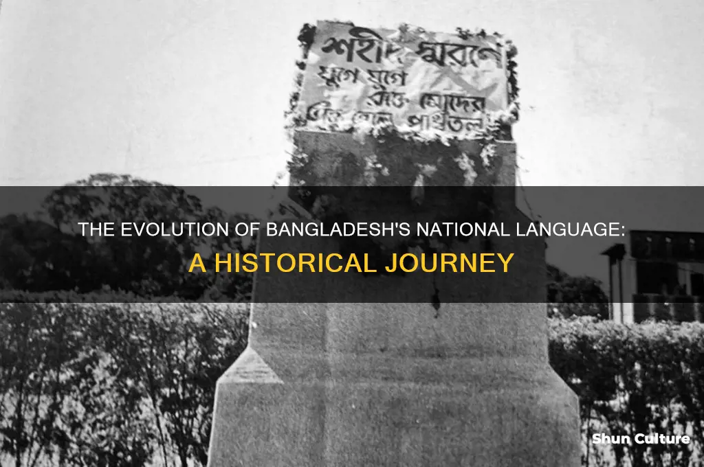 when was bangladesh language