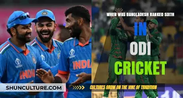Bangladesh's Historic Rise: Sixth ODI Ranking Achieved in 2023
