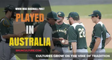 Baseball's Australian Debut: Tracing the Sport's First Game Down Under