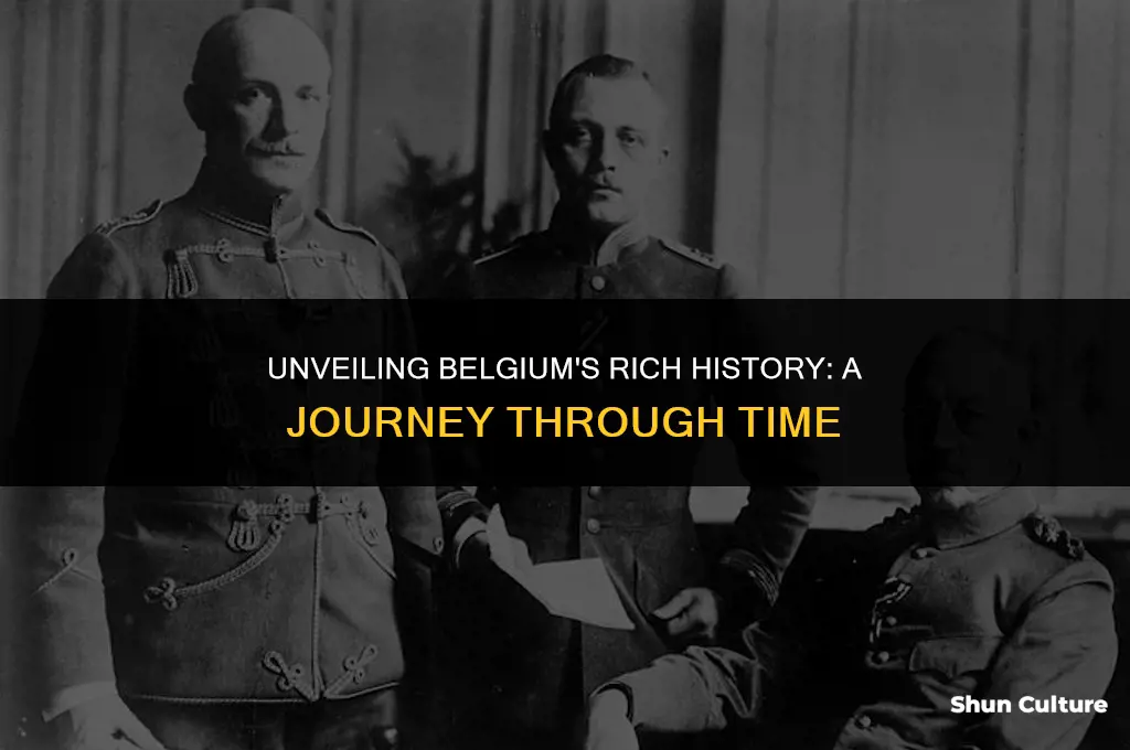 when was belgium discovered