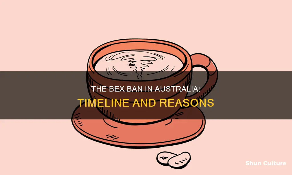 when was bex banned in australia